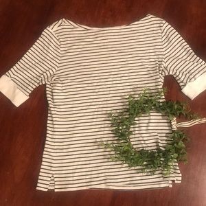 💥last chance💥🌿 Ralph Lauren 🌿 3/4 striped top